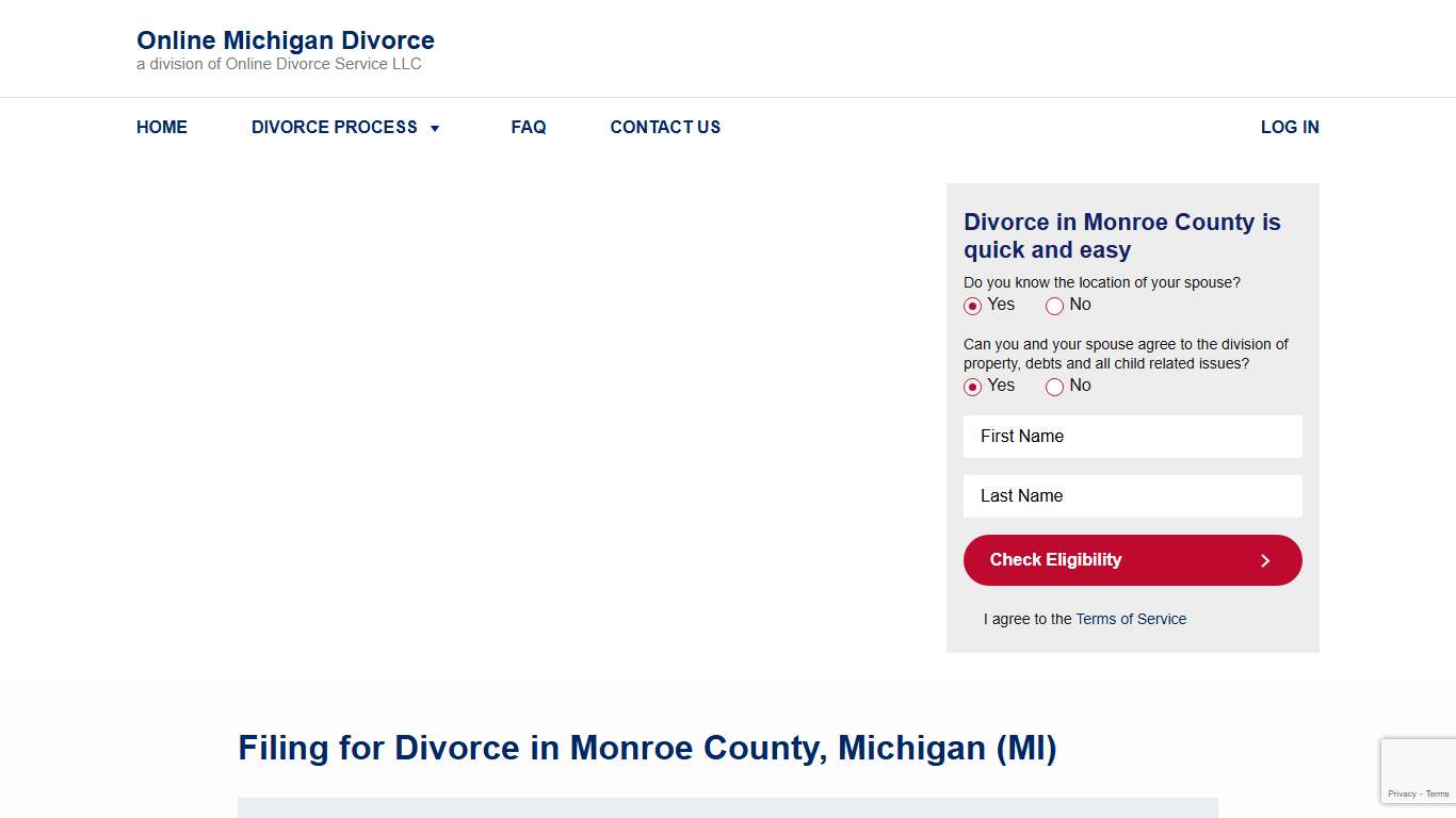 Filing for Divorce in Monroe County, Michigan Monroe County Divorce